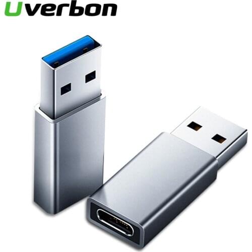 Type C Adapter USB 3.1 Male To USB Type C Female Charging Converter For Laptop SamsungS20 Huawei Xiaomi Headset USB Adapter