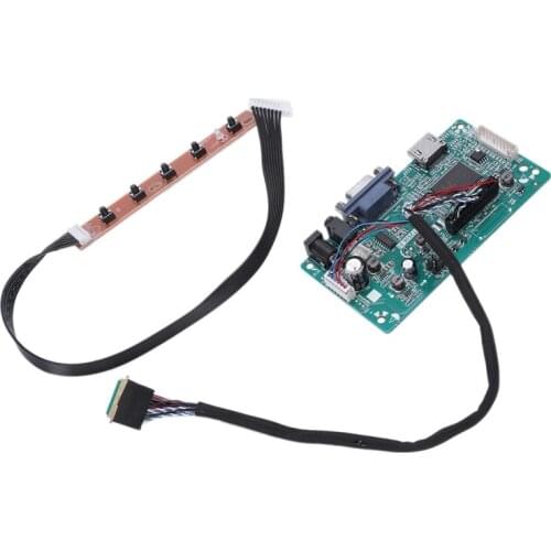 30 Pins Hdmi Vga Input Controller Board Kit Lcd Edp Driver Board For 1080P B156Han01.1 Lp156Wf4 Raspberry Pi 3 Laptop Lcd Screen
