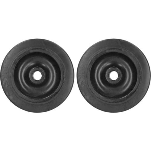 2Pcs 5kw-6.5kw Gasoline Engine Rubber Mute Wheel Generator Wheels Replacement Parts Accessory