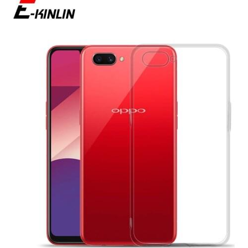 10pcs/lot Ultra Thin Slim Clear Silicone Case For OPPO A12e A15s A11x A1 A11 2019 A12 A15 Ace2 Back Soft TPU Protection Cover