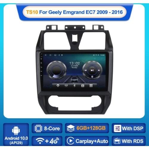 MEKEDE Android 10 Car DVD Player GPS Navigation Multimedia Car Radio for GEELY Emgrand EC7 2009 - 2016 Car Stereo Autoradio WIFI