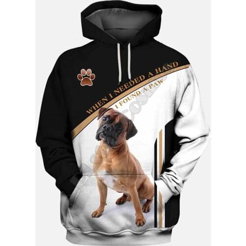 Boxer 3D Hoodies Printed Pullover Men For Women Funny Sweatshirts Fshion Christmas Sweater Drop Shipping 05