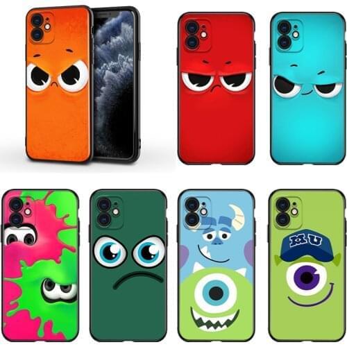 Cartoon Friends TV For Apple iPhone 13 12 11 Mini XS XR X Pro MAX SE 2020 8 7 6 5 5S Plus Black Silicone Phone Case