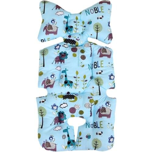 Newborn Baby Kid Soft Car Seat Stroller Cushion Pad Mat Head Body Support Pillow