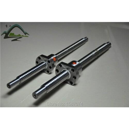 Cheap ball screw sfu3205 Length 1000mm with a ballnut cnc parts