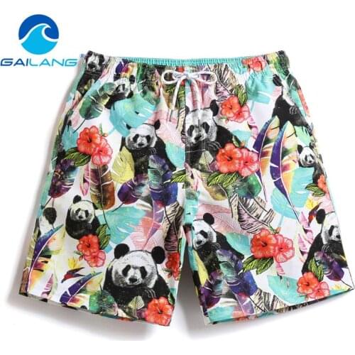 Gailang Brand Men Beach Shorts Quick Dry Bermuda Mens Shorts Casual Cargo Swimwear Mens Shorts Summer Hip Hop Mens Board Shorts