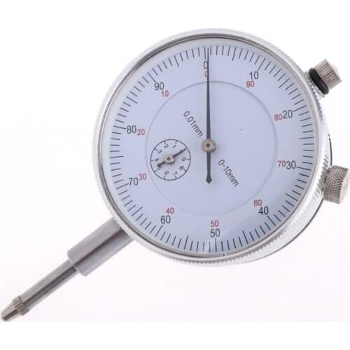 Hot Dial Indicator Gauge 0-10mm Meter Precise 0.01 Resolution Concentricity Test