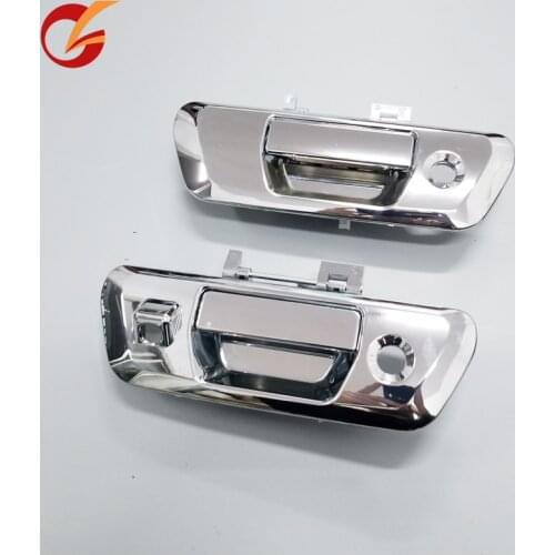 Use for nissan pickup navara d23 np300 frontier 2015 2016 2017 2018 back door handle all chrome tailgate trunk handle