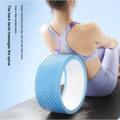 EVA Yoga Wheel Back Bend Equipment Artifact Pilates Circle Skinny Legs Open Back Fitness Equipment Yoga Wheel Bag
