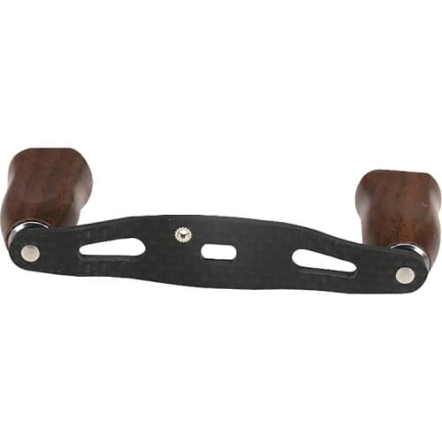 Rocker Arm Reels Handle Solid Wood Holding Knob the Pill Diy Fit for Shimano/Daiwa/Abu Pesca Kits