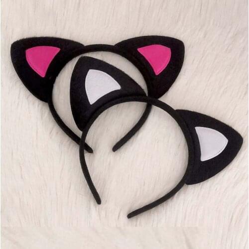 Fashion Beautiful Masquerade Halloween Cat Animal Ears Cosplay Props Anime Party Costume Headwear Headband Anime