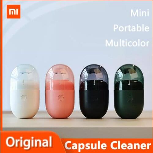 Xiaomi Baseus Mini Wireless Vacuum Cleaner For Home Portable Desktop Dust Cleaning Tool 1000Pa Small Handheld Car Vacuum Cleaner