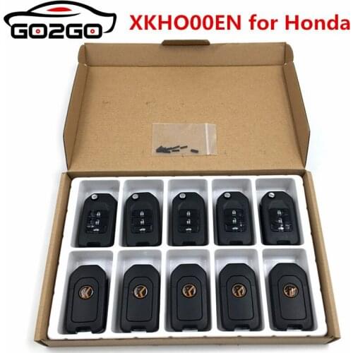 English Version Xhorse for Honda HO Style Universal Wire/Wireless Remote Key 3 Buttons for VVDI Key Tool XKHO00EN