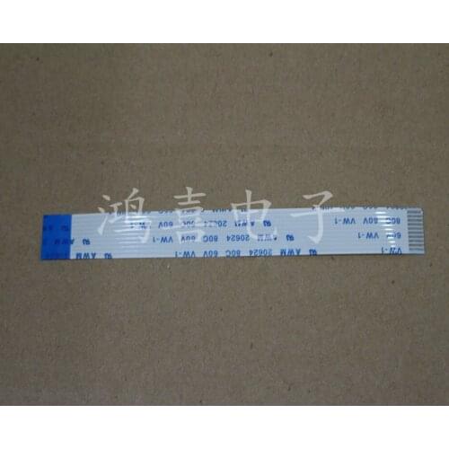 WZSM WZSM AWM 20624 80C 60V Ribbon Cable 1.0 mm Pitch 10 Pin 100mm Reverse Direction FFC FPC Flexible Flat Cable