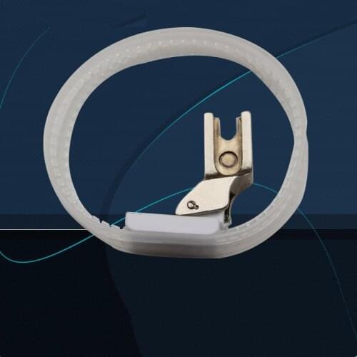 1 Pc Sewing Machine Presser Foot Double Roller Presser Foot Roller Ring Plastic Presser Foot