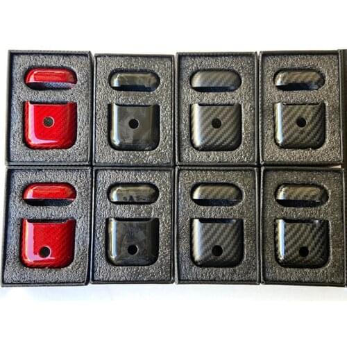 Genuine Carbon Fiber Premium for AirPods Pro Hard Cover Case Accessories Front LED Visible and Ultra Slim for airpods 2 1Protect