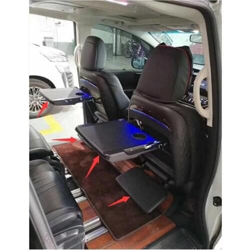 For Honda Odyssey Seat Backrest Table Folding Board Cup Desk and Foot Rest