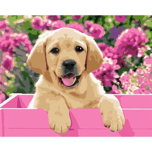 Sorrow Love Frame Diy Painting By Numbers Drawing On Canvas Adult Child Handpainted Gift Home Decor Wall Art 40x50cm