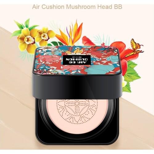 Air Cushion Mushroom Head CC Cream Concealer Moisturizing Makeup Natural BB Cream Beauty Face Long Lasting Cosmetic TSLM1
