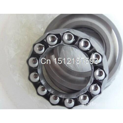 5pcs 35 x 52 x 12mm 51107 Axial Ball Thrust Bearing 3-Parts 35*52*12