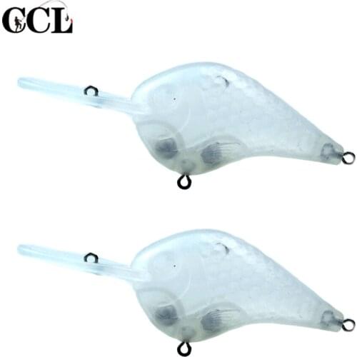 CCLTBA 15pcs/lot Unpainted Deep Water Crank Bait 9.0cm 9.5g Artificial Lures Fishing Wobblers Crank Fishing Tackle