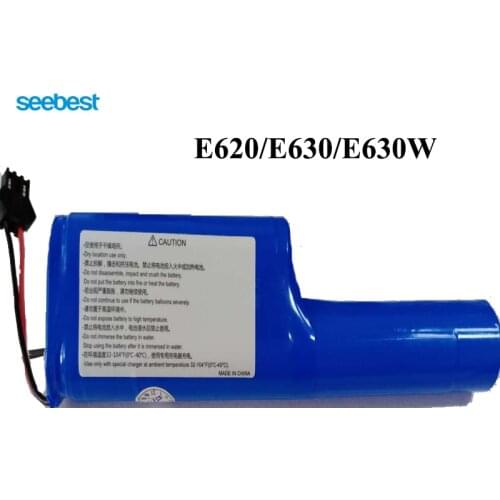 Seebest D850/D751/D750/E620/E630/E630W Robot Vacuum Cleaner Spare Parts Replace Lithium Battery 2200mah