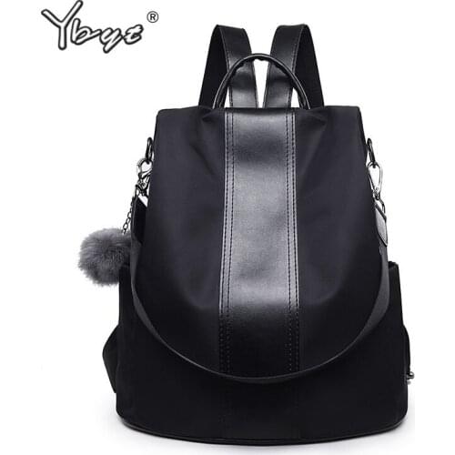 YBYT Brand Women Backpack Fashion Design Backpack Teenager Girls Backpacks School Shoulder Bags Large Capacity Women Rucksack