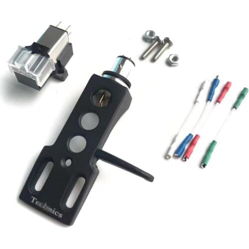 2sets Magnetic Cartridge Stylus With Turntable Headshell 4 Pin Contacts For Phonograph Turntable Gramophone LP Vinyl Needle logo