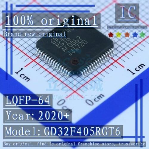 2020+ 100% Brand new original 1PCS-5PCS GD32F405RGT6 LQFP-64 Microcontroller chip