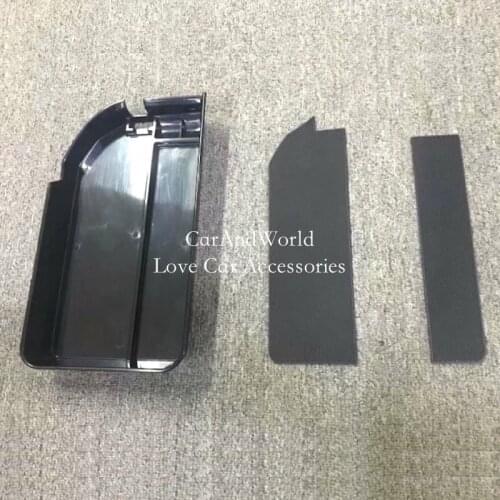 Center Console Armrest Storage Box Interior Car Accessories Box Stowing Tidying Tray For Toyota Camry RHD 2018 2019 XV70 Molding