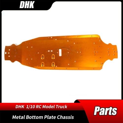 RC Car Parts 1/8 8382-001 DHK Hobby 8382 Remote Control Truck Original Accessories Metal Bottom Plate Chassis