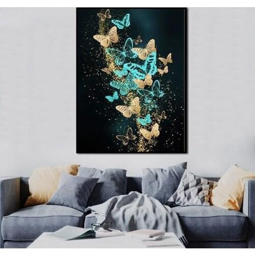 DIY Diamond Painting Butterfly Full Round Embroidery Animal Kit 5D Cross Stitch Rhinestone Mosaic Artist Home Decoration Gift