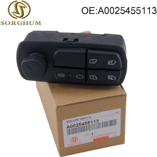 A0025455113 0025455113 Power Master Electric Window Switch Fit For Mercedes-Benz Truck