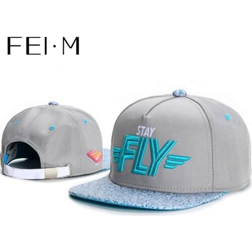 FEI M Fashion MARTY Adjustable Snapback Cap STAY FLY Truck Driver Baseball Cap Outdoor Adult Casual Sports Sun Basketball Hat 3