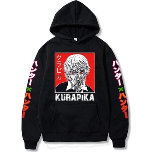 Kurapika Hoodie Anime Hunter X Hunter Casual Hoodies Men Women Sweatshirts Pullover