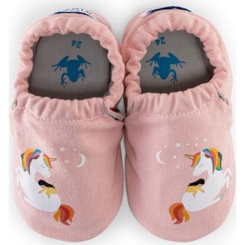 Baby Girl Sneakers Cartoon Unic Moccasins Newborn Infant First Walkers Toddler Causal Canvas Crib Shoes Non-Slip Soft Sole