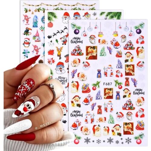 MD MAD DOLL Nail Art Stickers