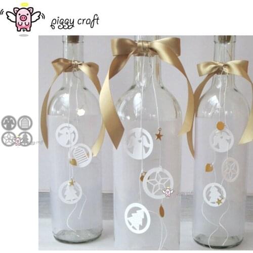 Piggy Craft metal cutting dies cut die mold Angel house tree circle Scrapbook paper craft knife mould blade punch stencils dies
