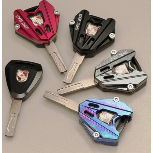 CNC Metal Motorcycle Key Shell Case Cover Modified Accessories Simple Installation for Honda Monkey M3 M5 M6 MSX 125 MSX125