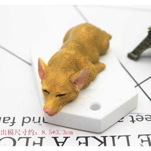 New aromatherapy plaster mold dog car wax aromatherapy DIY spread incense mold decoration