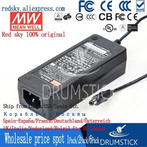 Prosperity MEAN WELL GS60A07-P1J 7.5V 5.34A meanwell GS60A 7.5V 45W AC-DC Industrial Adaptor