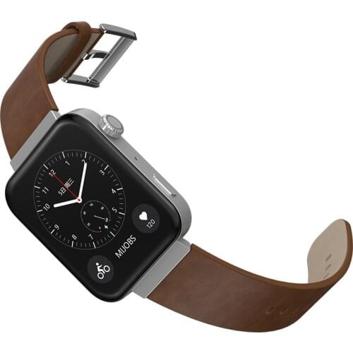 Mi Watch Band Genuine Leather For Xiaomi Watch Band Strap Wristbands Bracelet New Style Strap Mijobs Design