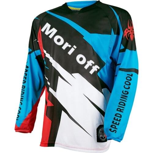 Motorcycle mountain bike team downhill jersey MTB Offroad DH fxr bicycle locomotive shirt cross country mountain hpit jersey