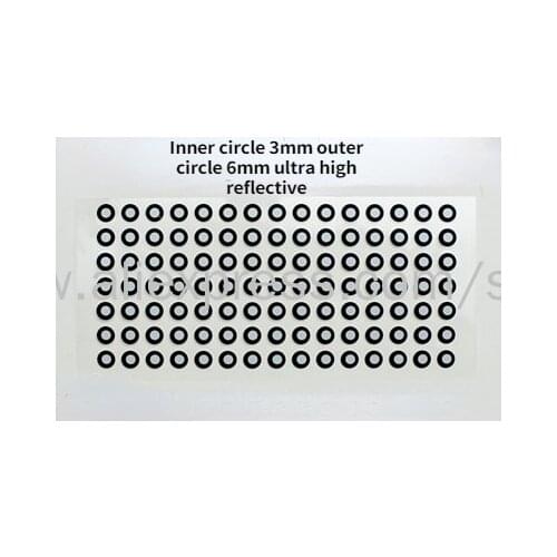 1000 Points Hand-held Laser 3D Scanner 3D Magnetic Marking Point Paste Point Reflector Marking Point