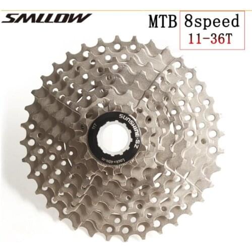 SUNSHINE-SZ MTB Mountain Bike 8s 24s 8Speed 11-36T Cassette WIDE RATIO Freewheel Sprockets for Bicycle Parts