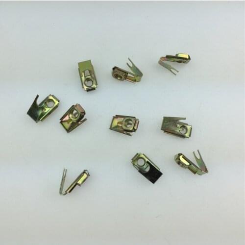 STARPAD Car Universal License Plate Screwdriver for 6mm Nut Fixed Body Bumper Buckle Universal Accessory 20pcs