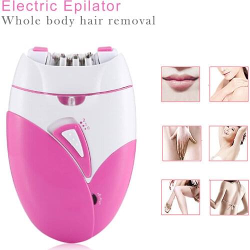 Women Epilator USB Charging Shaver Stainless Steel Blade Electric Depilatory Legs Body Shaving Trimmer Bikini Body Face Underarm