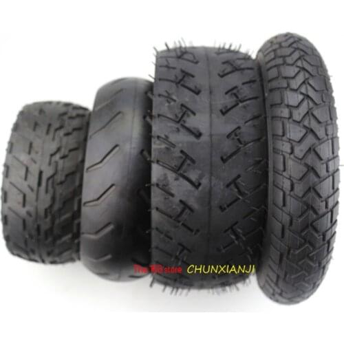 54-152(10x2)Tyre with Inner Tube 180x70 Solid Tyre/200x70/75-65-8 Tubeless Tire /For Electic Scooter Motorcycle ATV Moped Parts