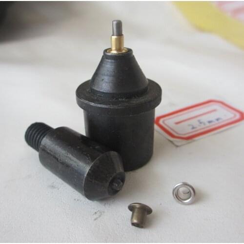 7# 2.5 mm Metal Eyelet Die Set Of Hand Press Machine Tool Setting Grommet Leather Craft Inner Eyelet Small Custom Toy Make Doll