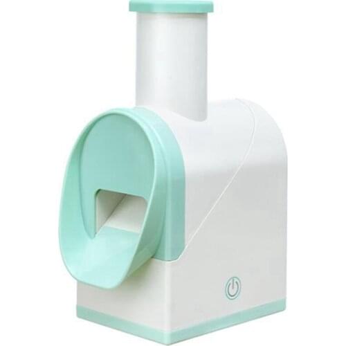 Ice Blender USB Rechargeable Milk Tea Shaved Ice Machine Sponge Ice Machine Small Electric Double Knife Smoothie Machine